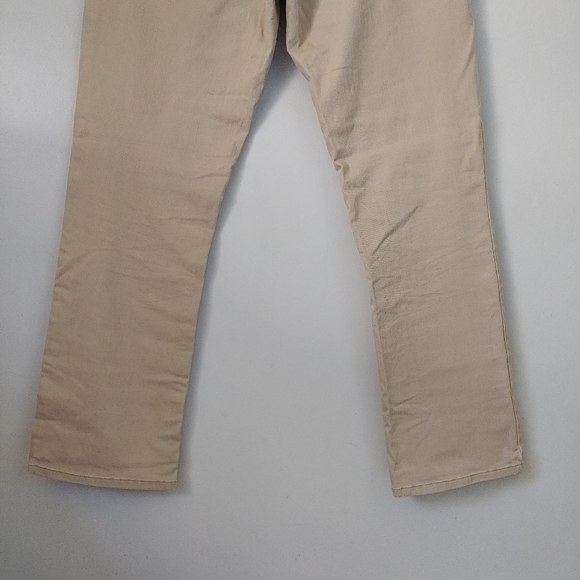 Vintage L.L Bean 1912 Straight Leg Jeans Size 12 Tall Khaki Tan - Picture 13 of 16
